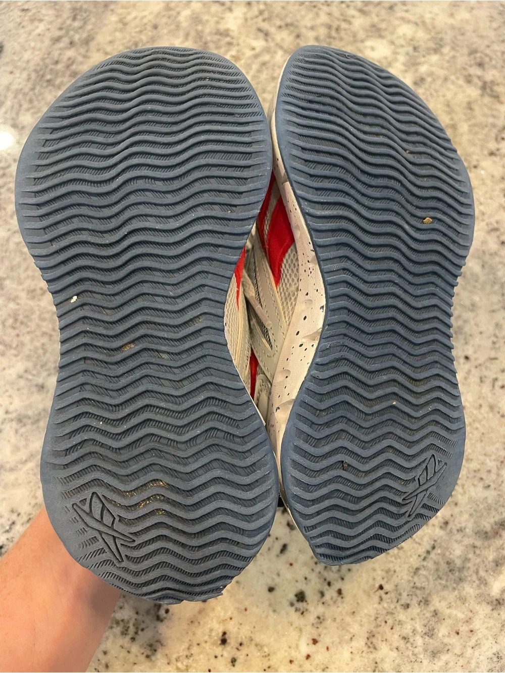 Reebok Kids Gray & Red Trail-Style Sneakers